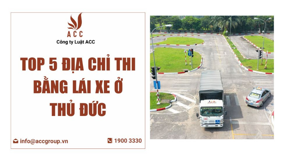 Top 5 địa chỉ thi bằng lái xe ở Thủ Đức