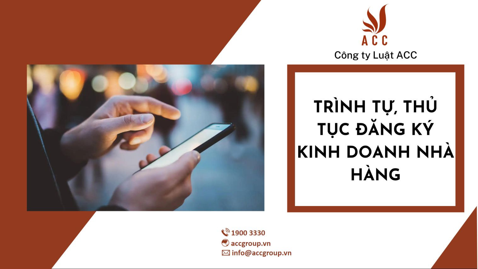 Trình tự, thủ tục đăng ký kinh doanh nhà hàng