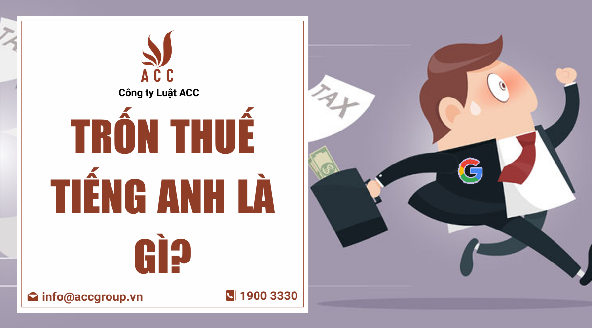 Trốn thuế tiếng Anh là gì?