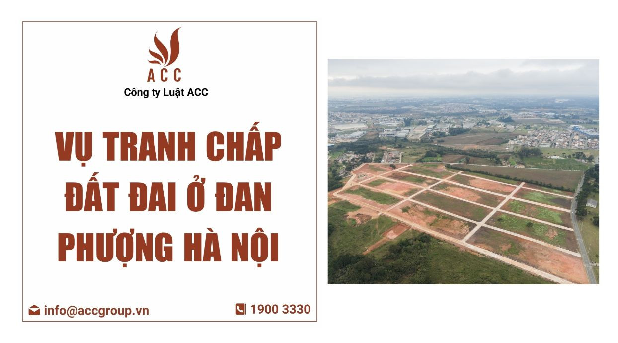 Vụ tranh chấp đất đai ở Đan Phượng Hà Nội