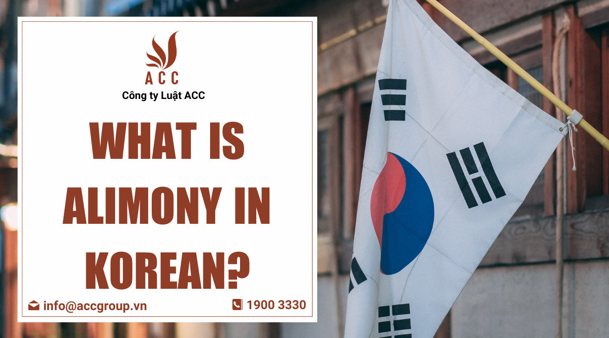 what-is-alimony-in-korean