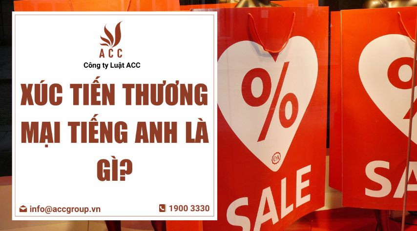 Xúc tiến thương mại tiếng Anh là gì?