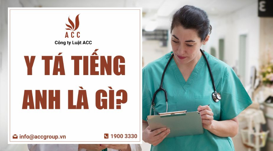 Y tá tiếng Anh là gì?