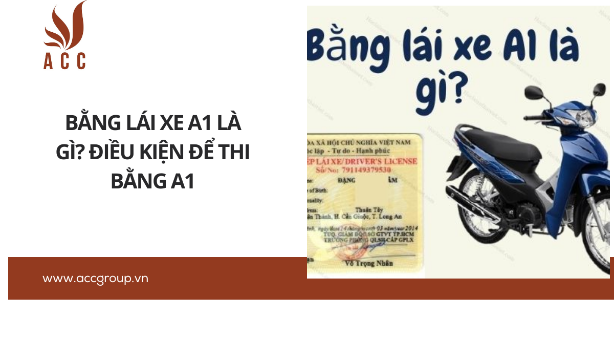 Bằng lái xe A1 là gì? Điều kiện để thi bằng A1