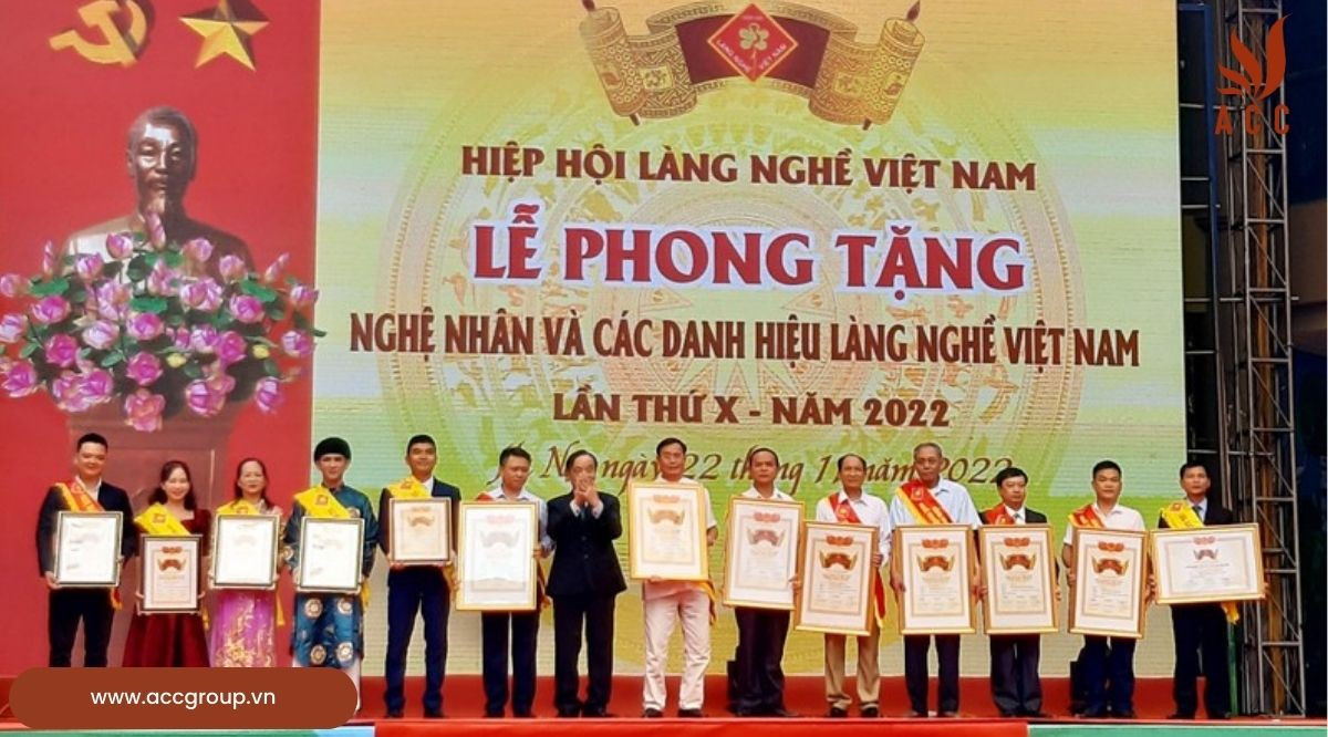 Cần bao nhiêu tiêu chi để được công nhận làng nghề truyền thống?