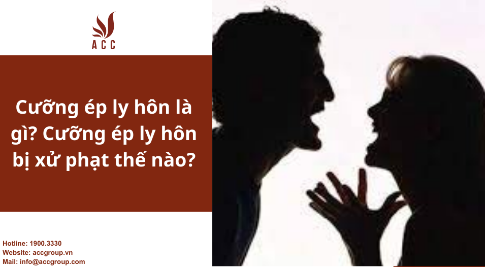Cưỡng ép ly hôn là gì? Cưỡng ép ly hôn bị xử phạt thế nào?