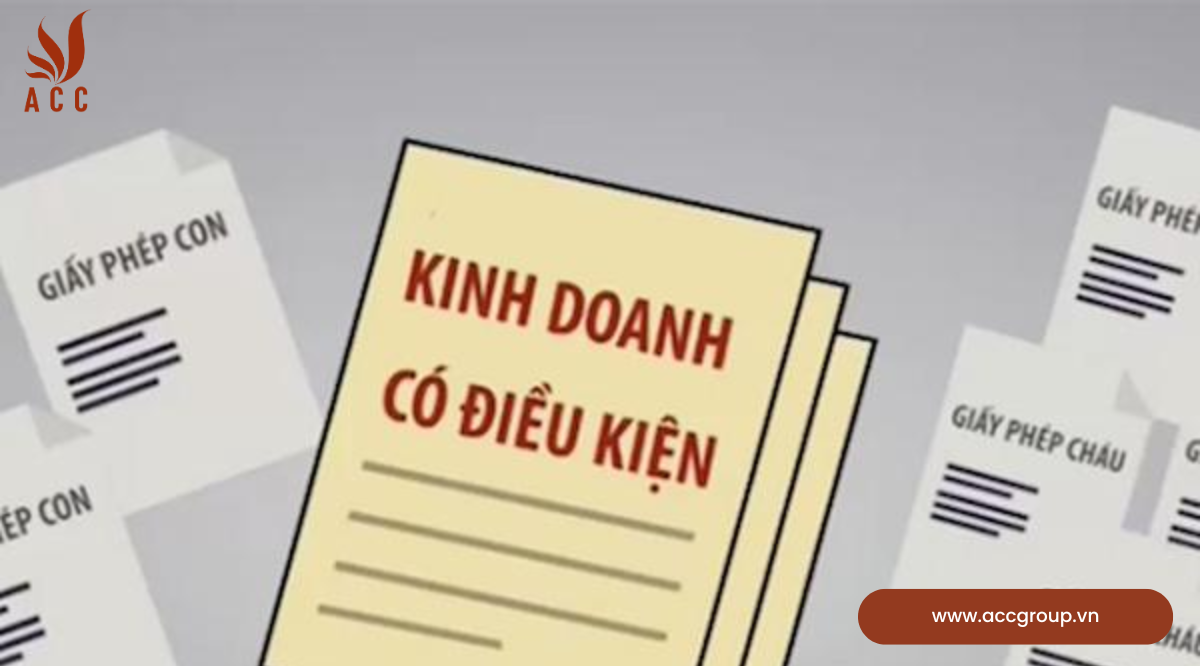 Đặc điểm có ngành nghề kinh doanh có điều kiện