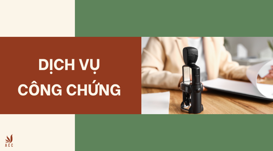 Dịch vụ công chứng