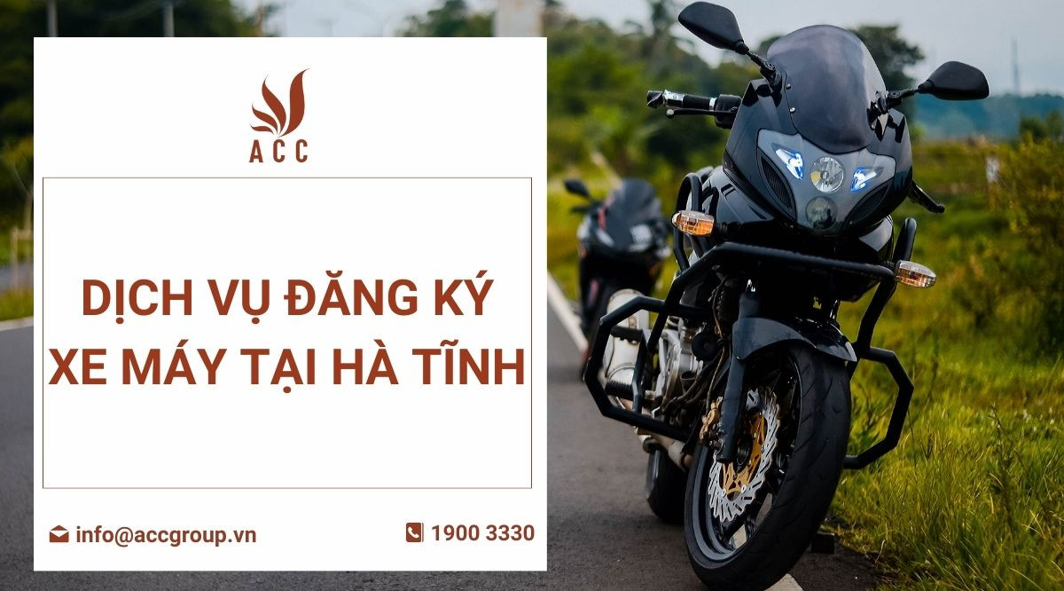 Dịch vụ đăng ký xe máy tại Hà Tĩnh