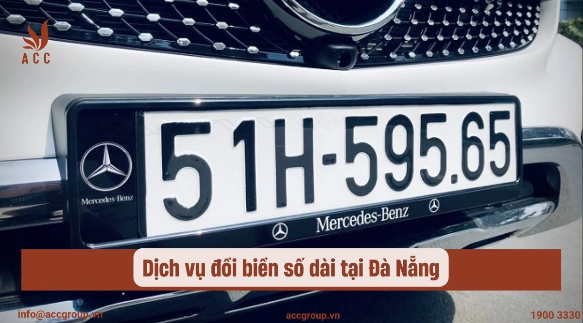 Dịch vụ đổi biển số dài tại Đà Nẵng