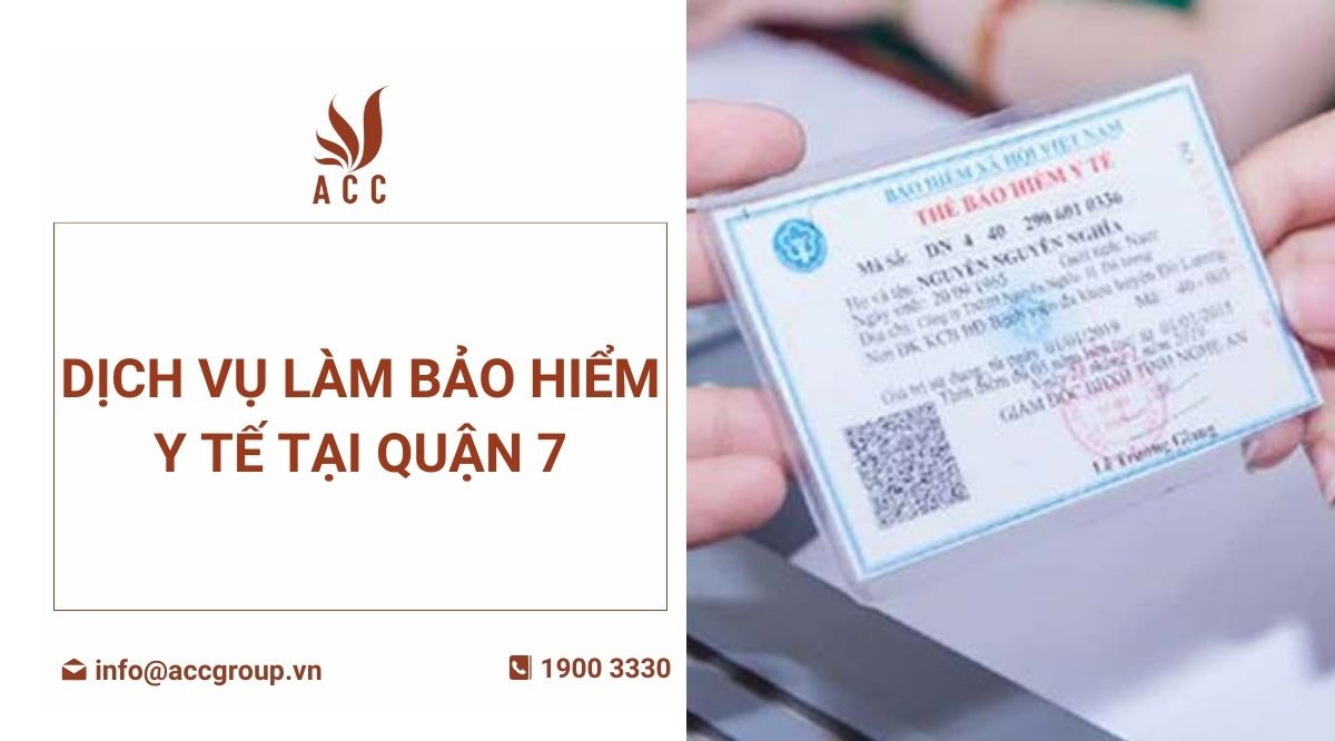 Dịch vụ làm bảo hiểm y tế tại Quận 7