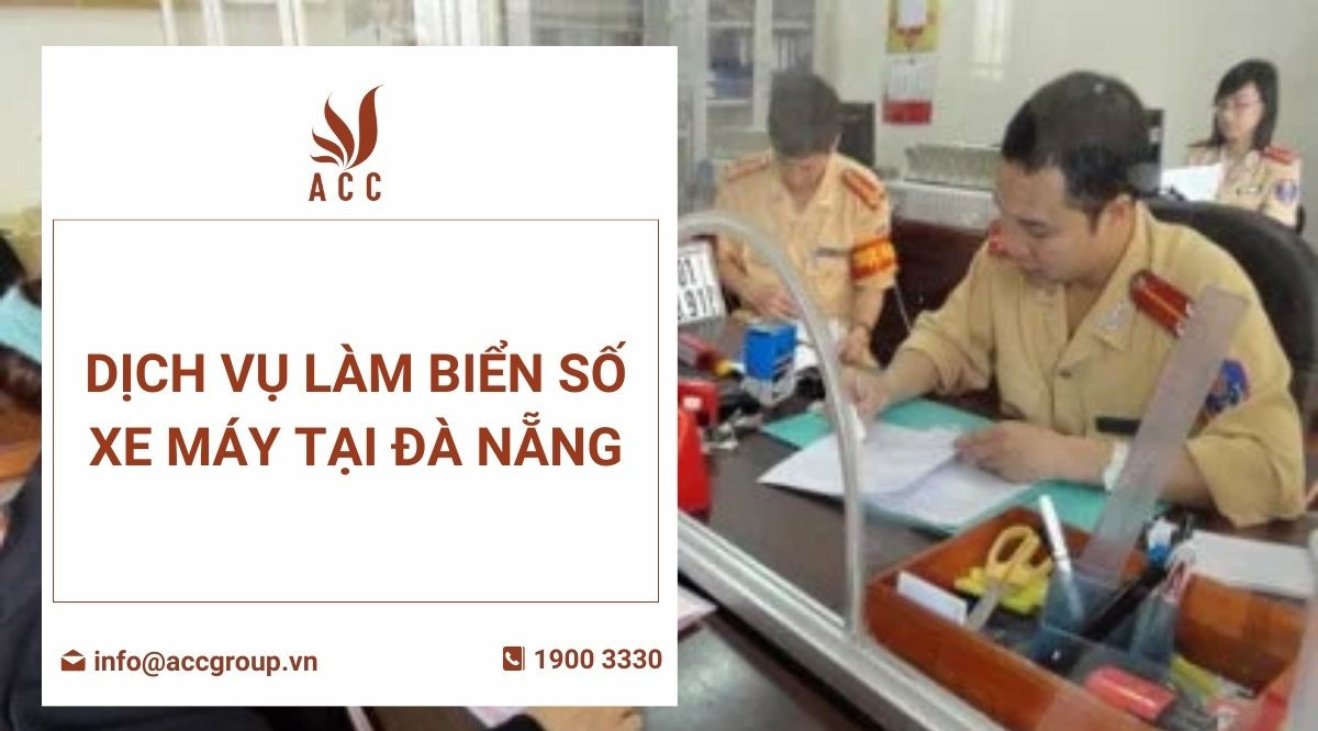 Dịch vụ làm biển số xe máy tại Đà Nẵng