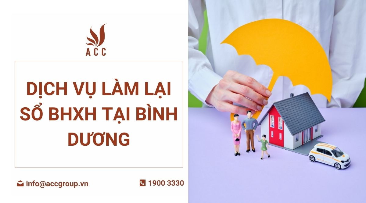 Dịch vụ làm lại sổ BHXH tại Bình Dương