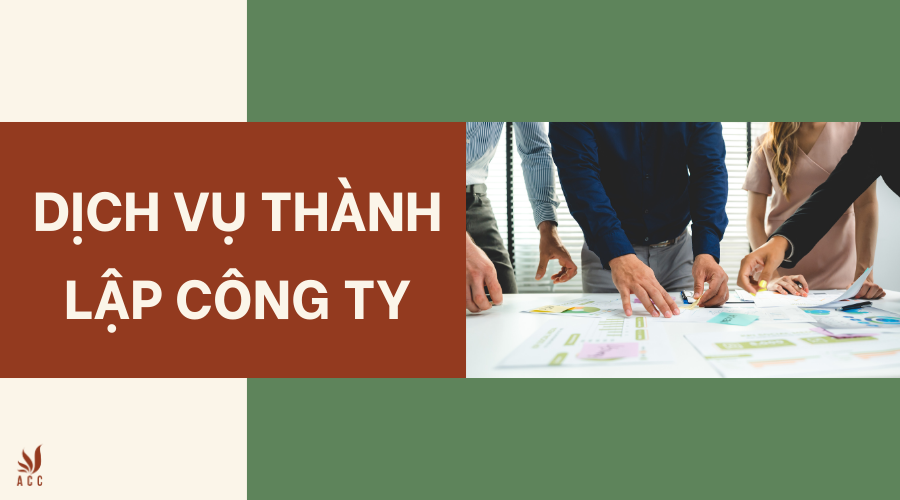 Dịch vụ thành lập công ty