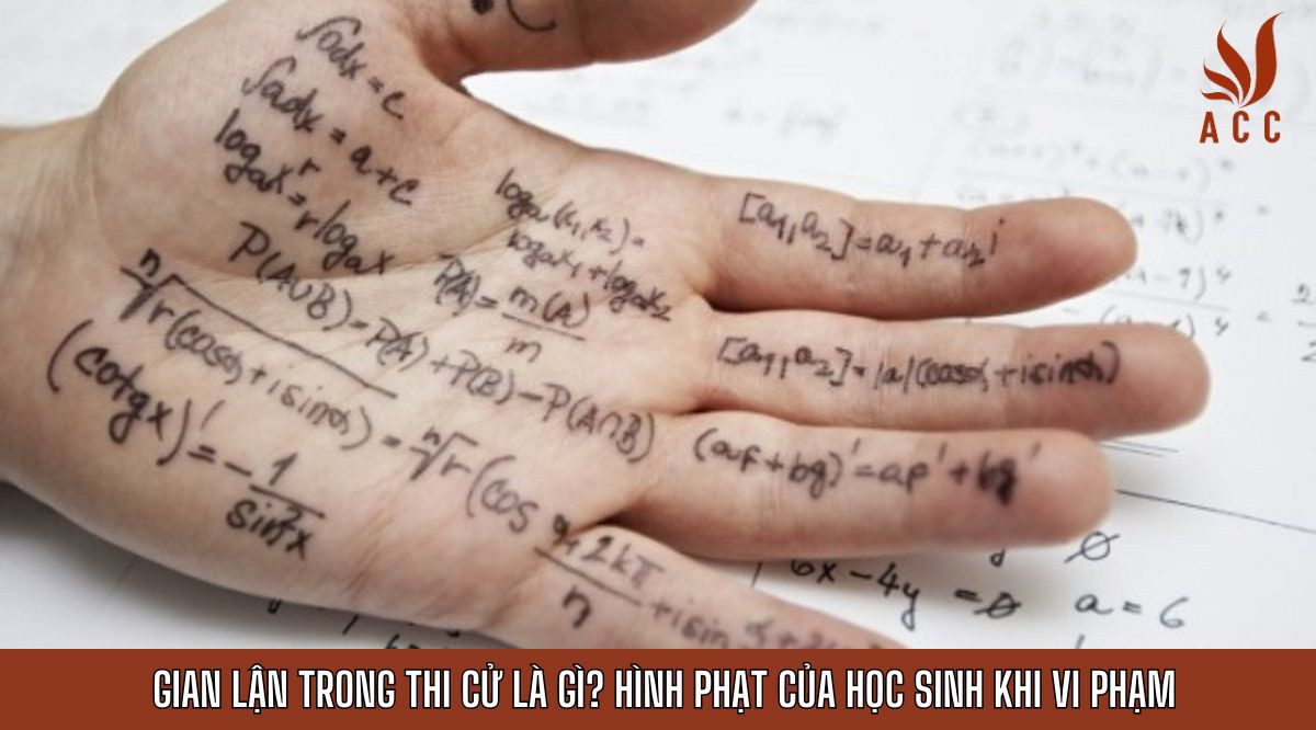 Gian lận trong thi cử là gì? Hình phạt của học sinh khi vi phạm