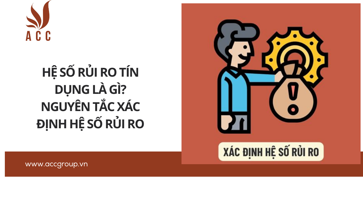 Hệ số rủi ro tín dụng là gì? Nguyên tắc xác định hệ số rủi ro