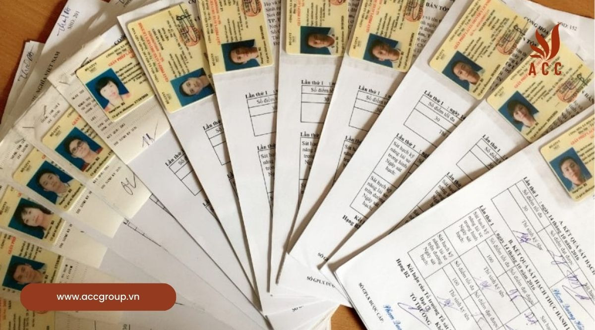 Hồ sơ đăng ký dự thi bằng lái A2 cần những gì?