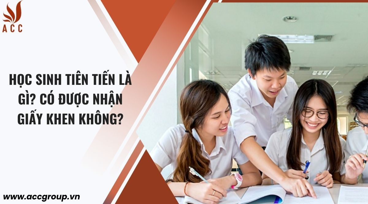 Học sinh tiên tiến là gì? Có được nhận giấy khen không?