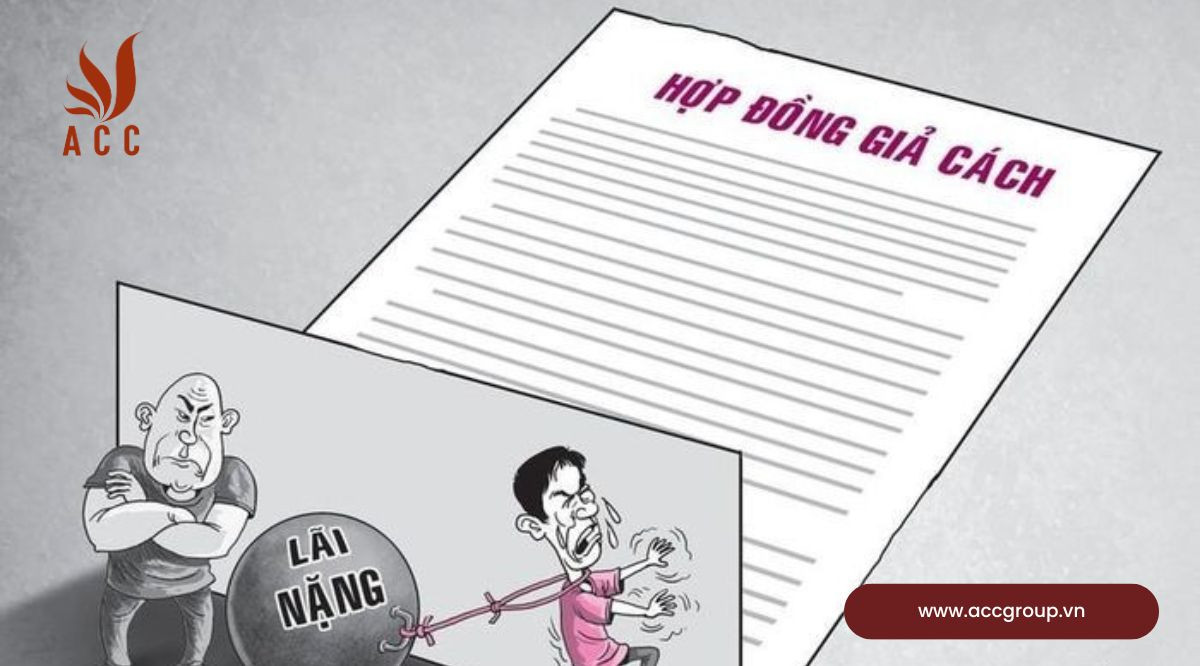 Hợp đồng giả cách có giá trị về mặt pháp lý không?