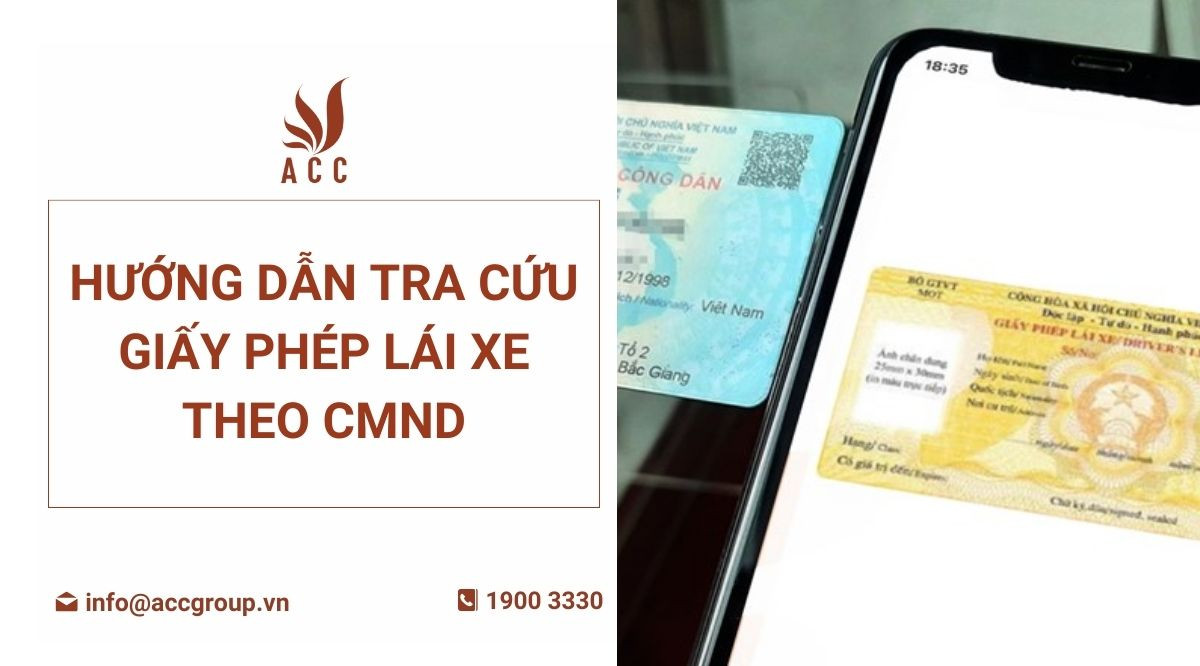 Hướng dẫn tra cứu giấy phép lái xe theo CMND