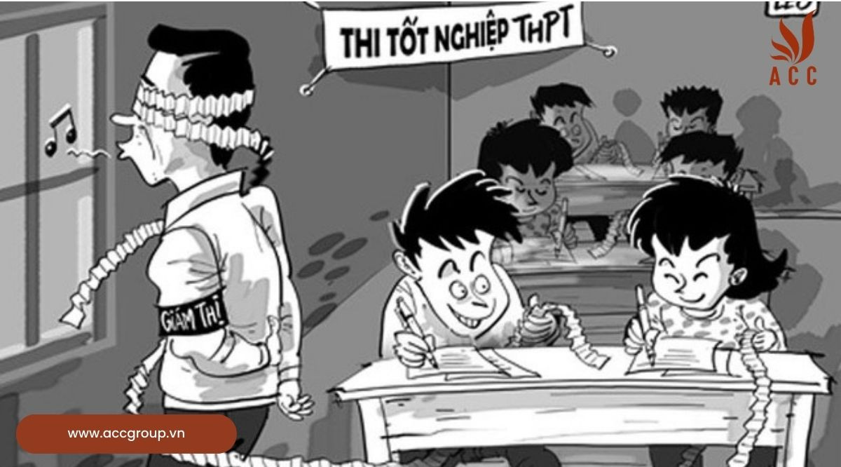 4. Khung hình phạt cho giáo viên khi có hành vi sửa điểm.
