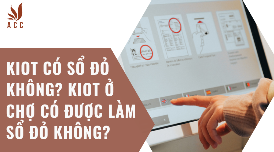 Kiot có sổ đỏ không? Kiot ở chợ có được làm sổ đỏ không?