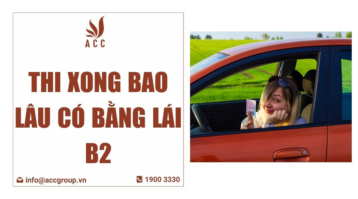 thi xong bao lâu có bằng lái A2