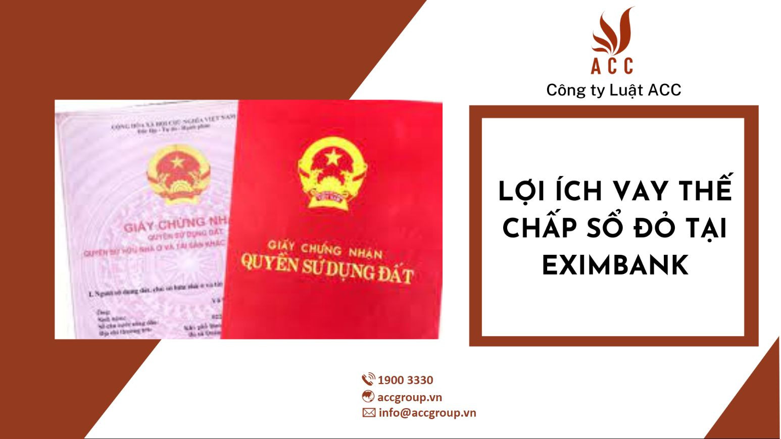 Lợi ích vay thế chấp sổ đỏ tại Eximbank