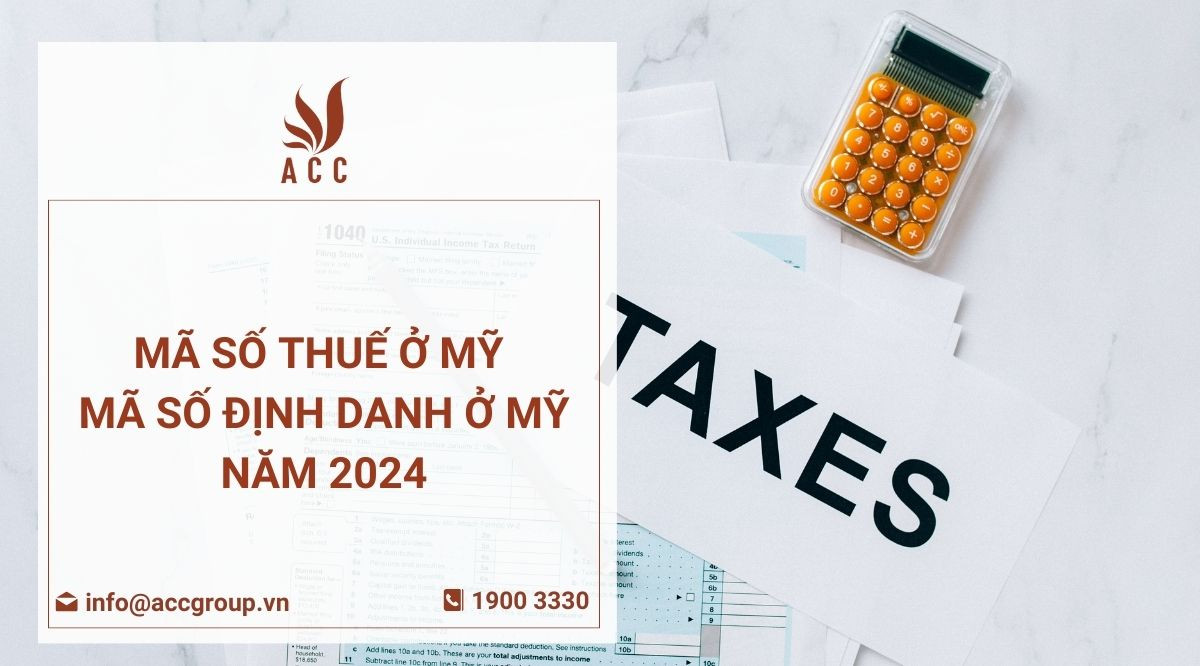 Mã số thuế ở Mỹ, mã số định danh ở Mỹ năm 2024