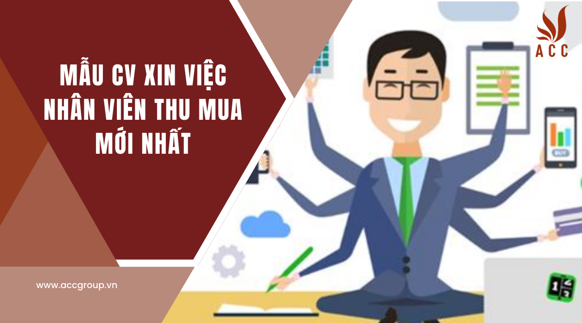 Mẫu CV xin việc nhân viên thu mua mới nhất