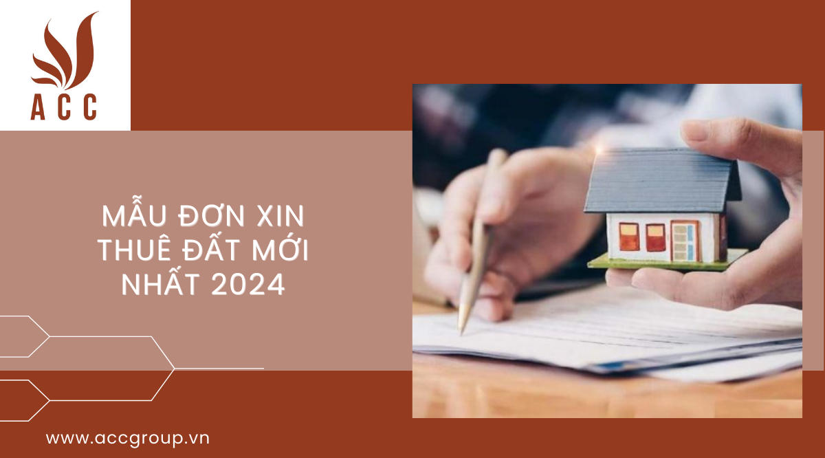 Mẫu đơn xin thuê đất mới nhất 2024