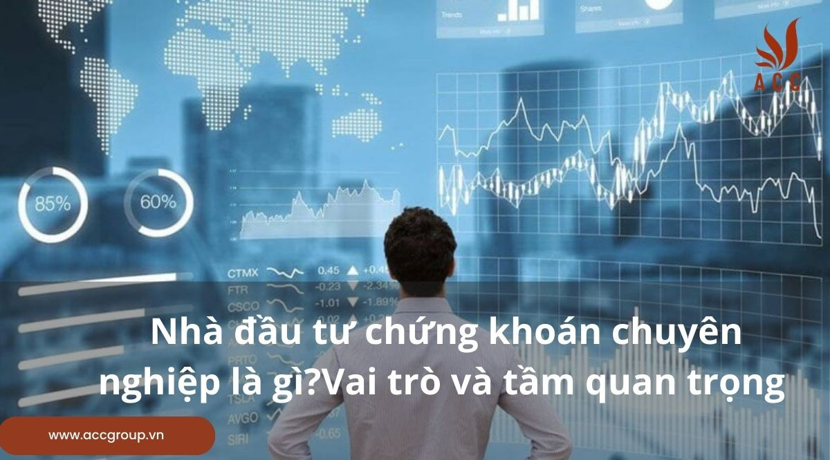 Nhà đầu tư chứng khoán chuyên nghiệp là gì?Vai trò và tầm quan trọng