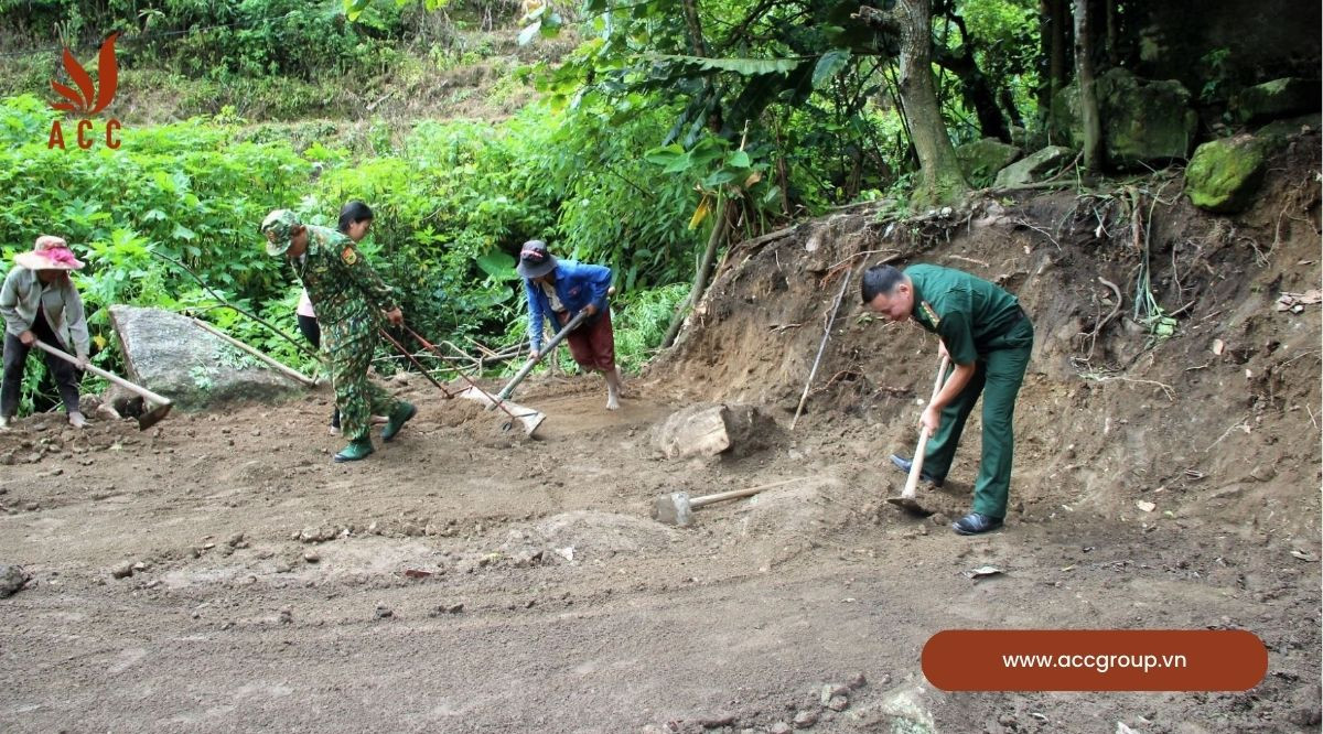 Phân biệt đất khai hoang và đất lấn chiếm