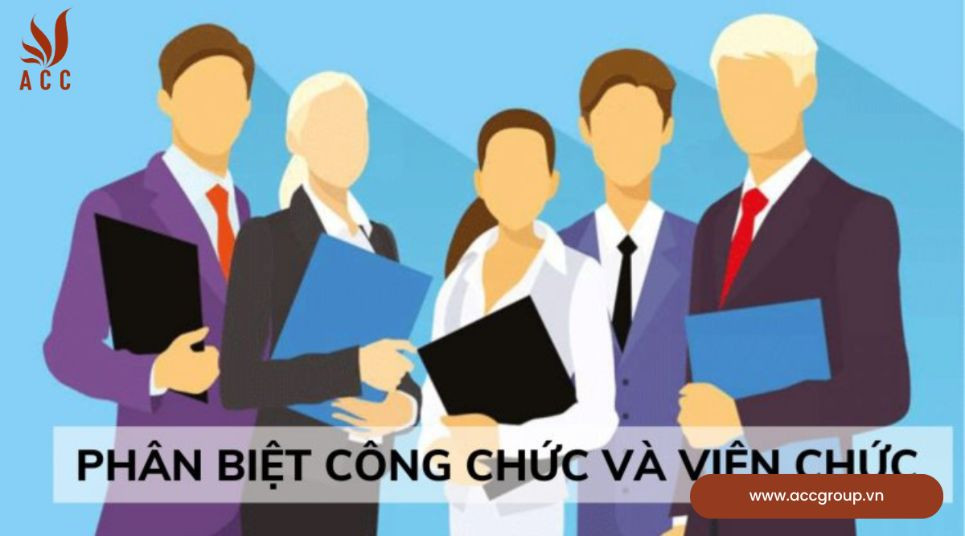 Phân biệt viên chức với công chức