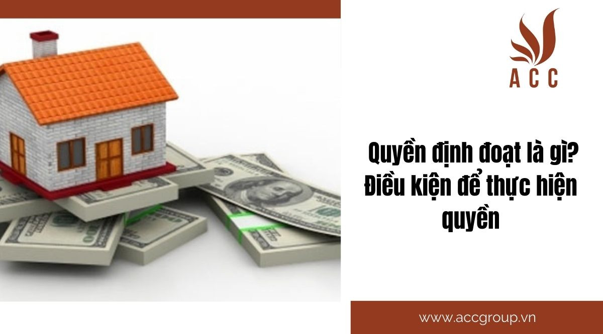  Quyền định đoạt là gì? Điều kiện để thực hiện quyền