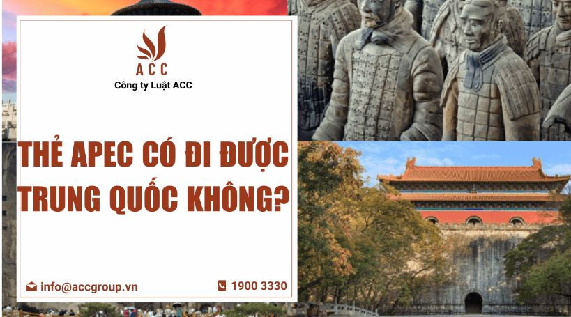Thẻ Apec có đi được Trung Quốc không?