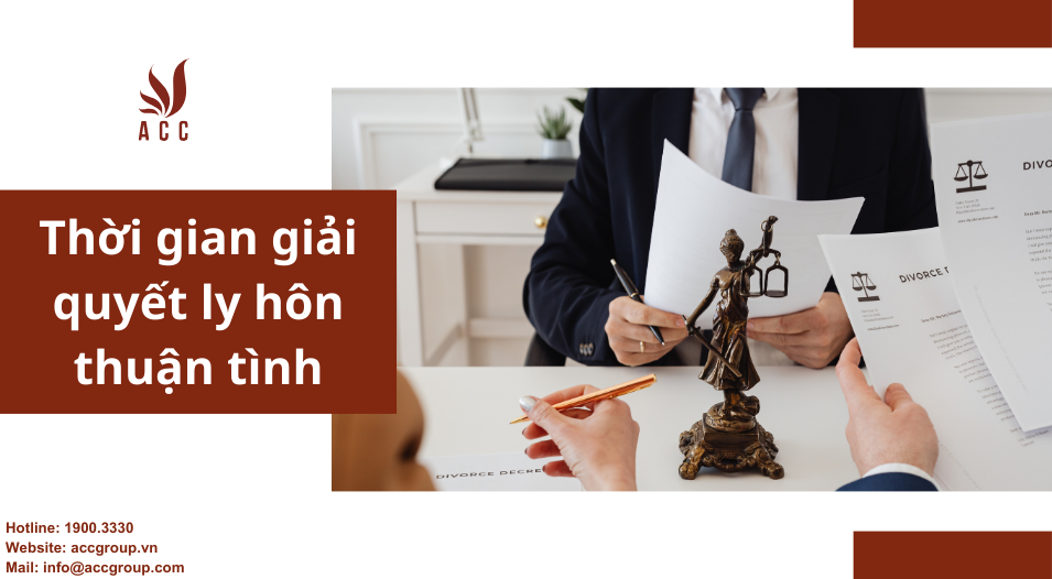 Thời gian giải quyết ly hôn thuận tình