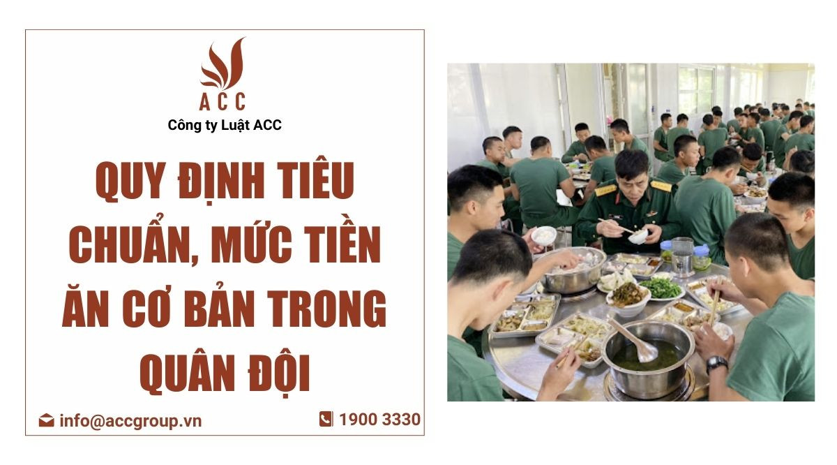 Thông tư 168 quy định tiền ăn