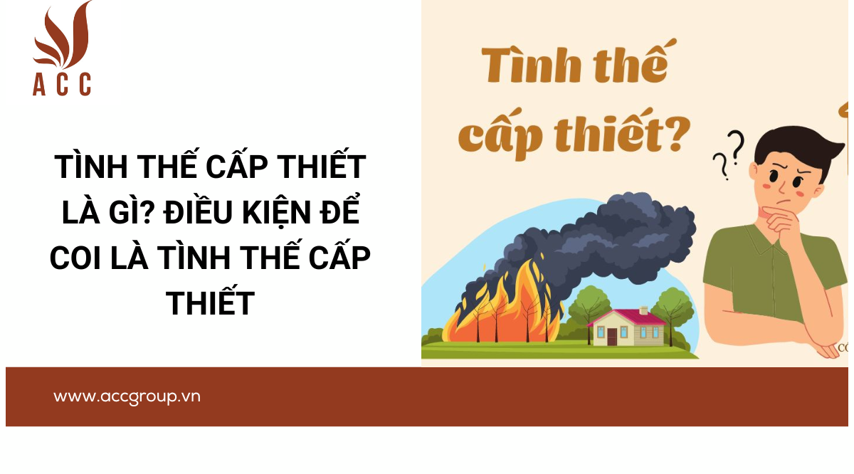 Tình thế cấp thiết là gì? Điều kiện để coi là tình thế cấp thiết