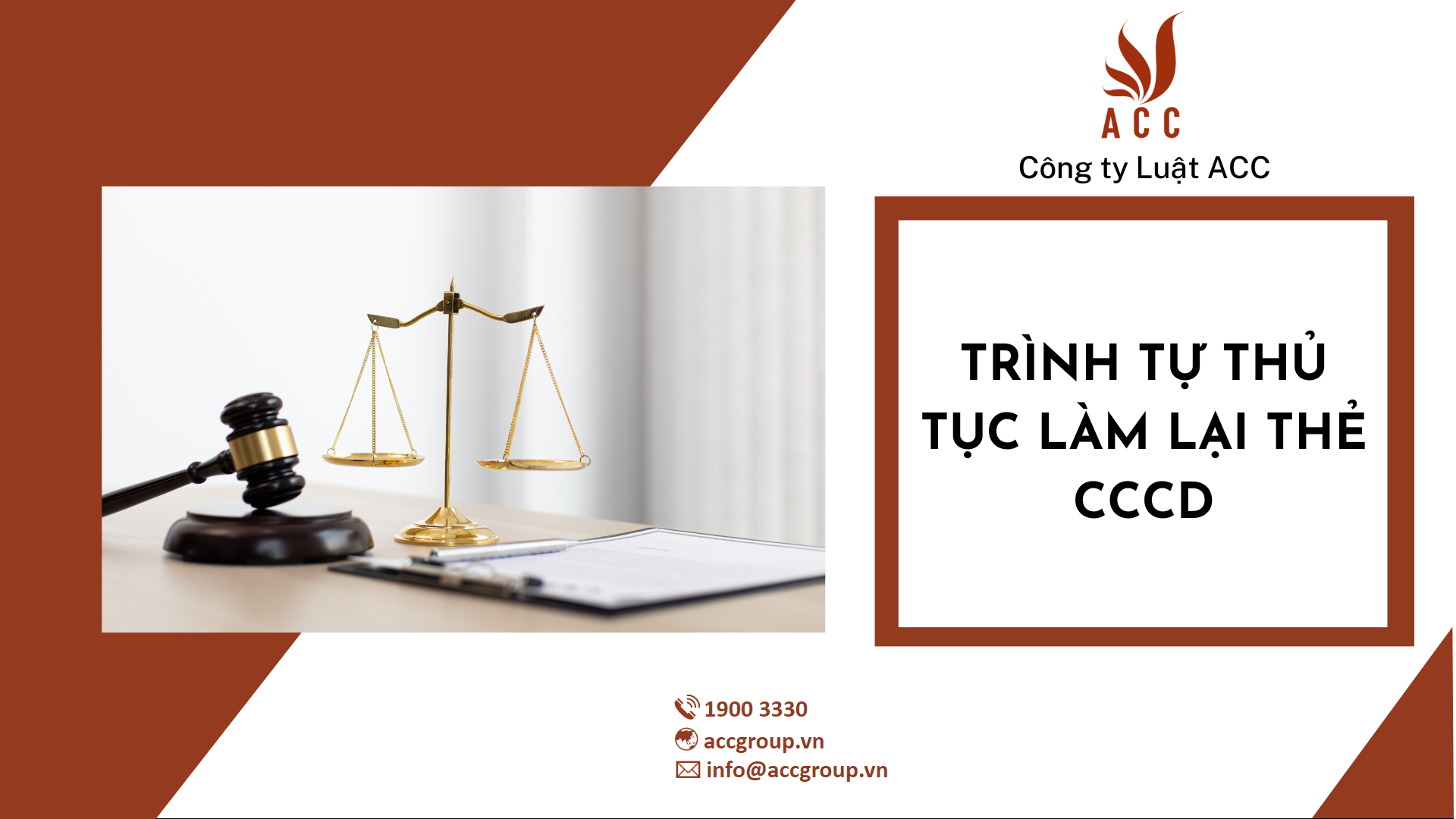 Trình tự thủ tục làm lại thẻ CCCD