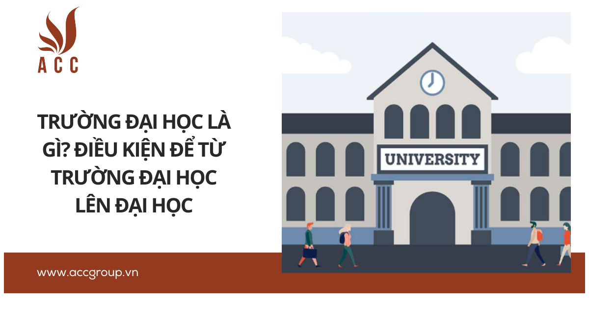 Trường đại học là gì? Điều kiện để từ trường đại học lên đại học