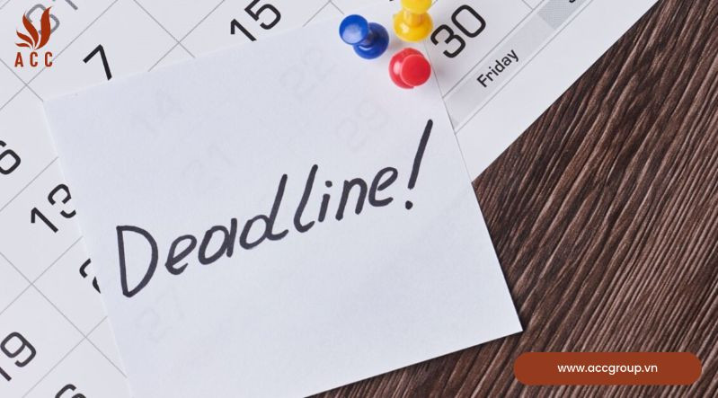 Ý nghĩa của việc đặt ra deadline
