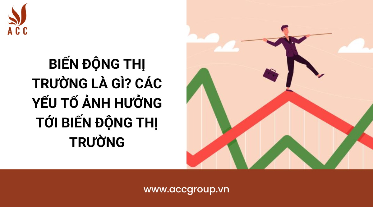 Biến động thị trường là gì? Các yếu tố ảnh hưởng tới biến động thị trường