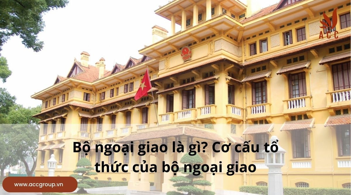 Bộ ngoại giao là gì? Cơ cấu tổ thức của bộ ngoại giao