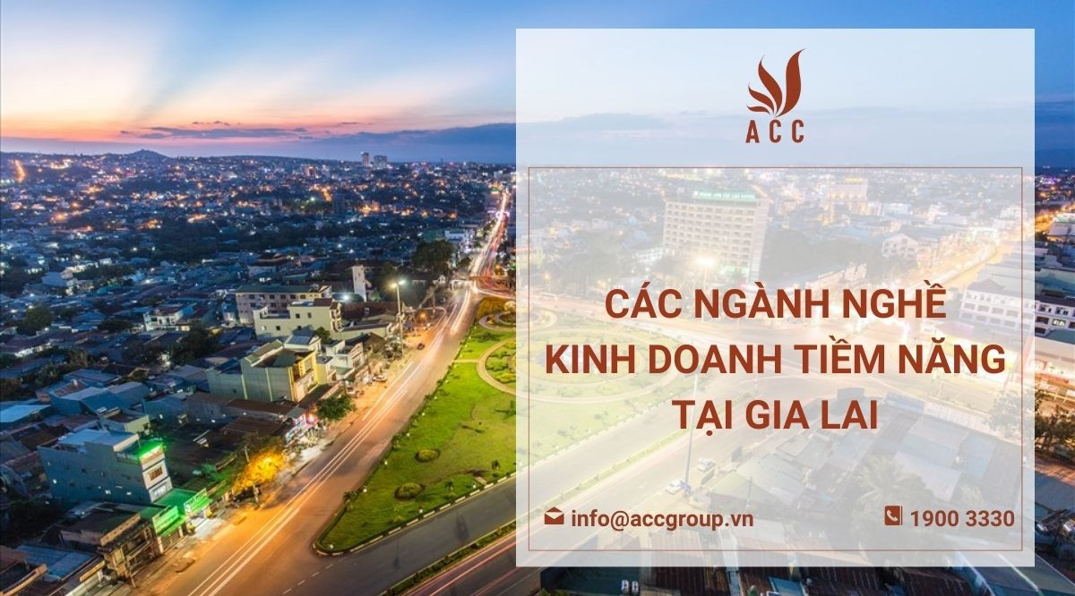 các ngành nghề kinh doanh tiềm năng tại Gia Lai