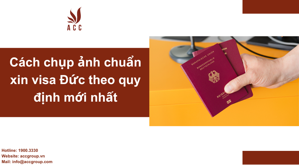 Cách chụp ảnh chuẩn xin visa Đức theo quy định mới nhất