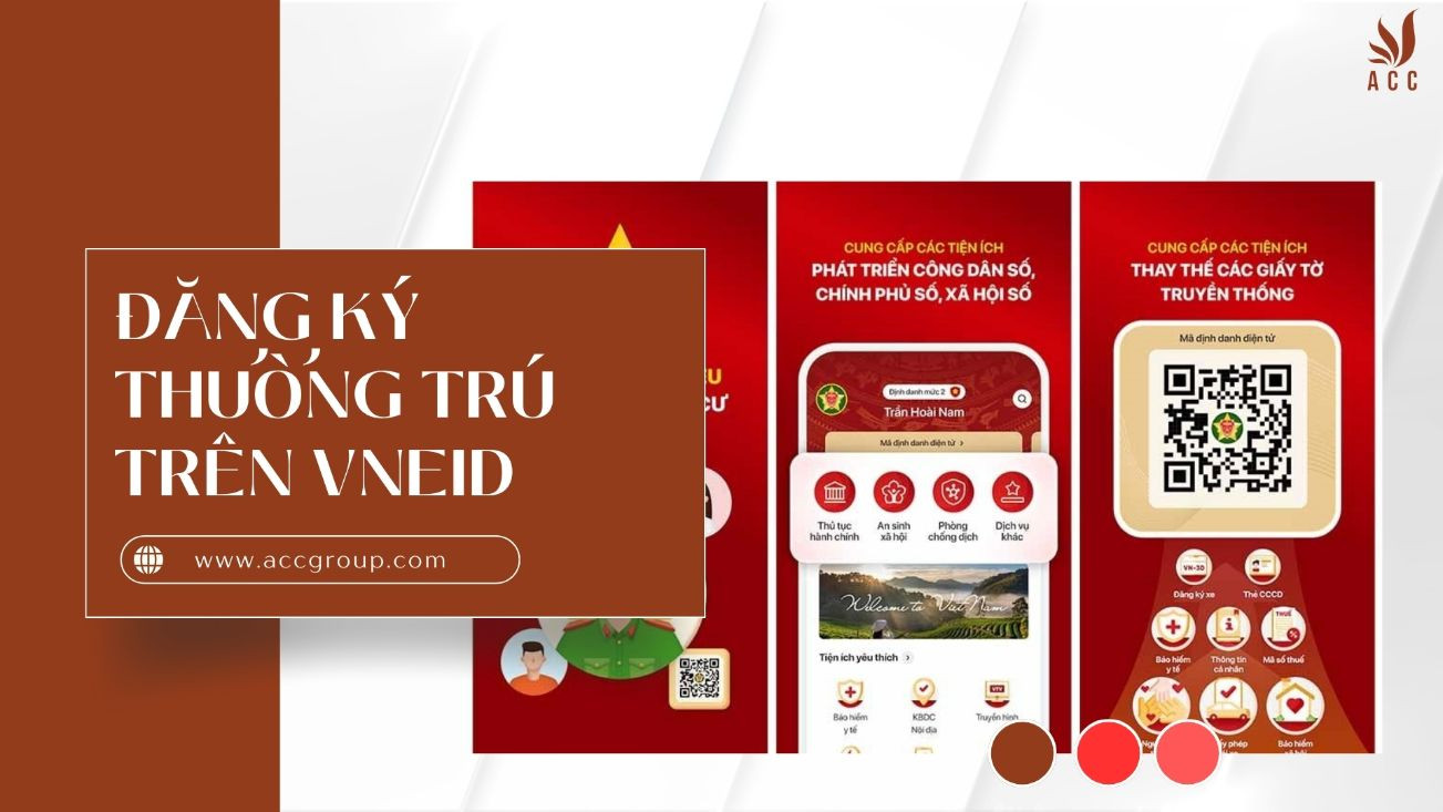 Đăng ký thường trú trên VNeID