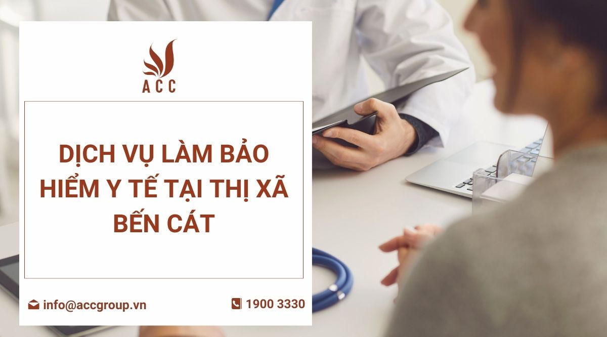 Dịch vụ làm bảo hiểm y tế tại thị xã Bến Cát