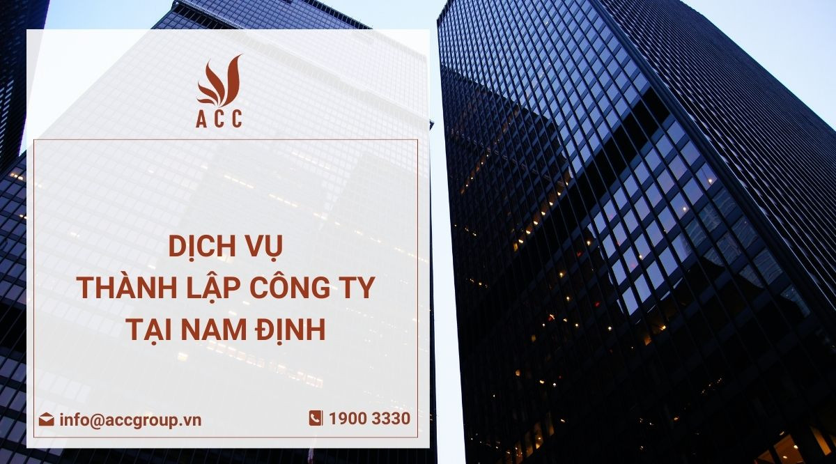 Dịch vụ thành lập công ty tại Nam Định