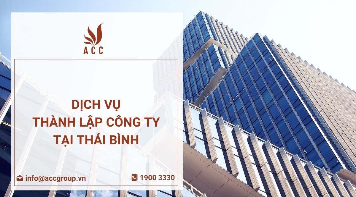 Dịch vụ thành lập công ty tại Thái Bình